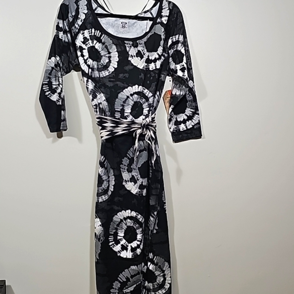 Tie dye Midi Dress